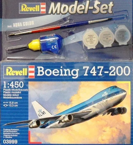 Revell - Model Set Boeing 747-200